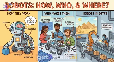 How Do Robots Work, Who Builds Them, and Are They in Egypt?