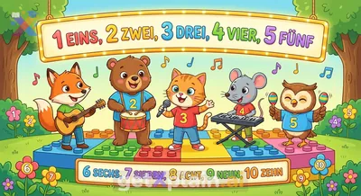 How Can We Learn German Numbers Through a Song?