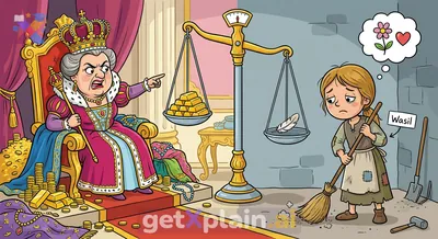 What can we learn from a materialistic queen and an oppressed servant?