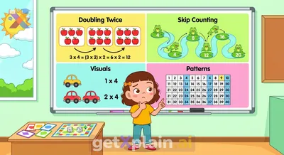 How Can I Easily Learn the 4 Times Table?
