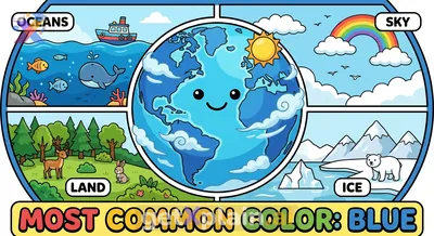 Which Color Do We See Most Often on Earth?