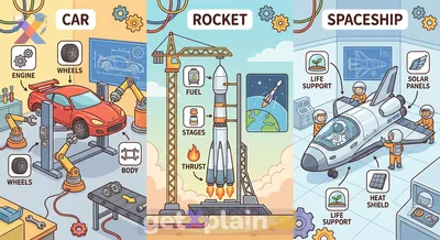 How Are Cars, Rockets, and Spaceships Designed and Built?