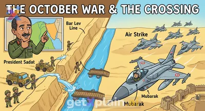 Understanding the October War: Key Events and Leaders' Roles?