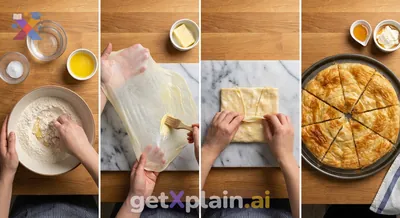 How Do We Make Delicious Egyptian Feteer Meshaltet Pastry?