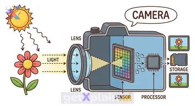 How Do Cameras Capture Images?