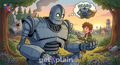 Who is The Iron Giant and what is his story?