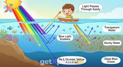 Why Is the Sea Blue and Transparent?