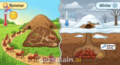 Where Do Ants Go in Winter and Why?