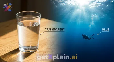 Why Does the Sea Look Blue If Water Is Transparent?