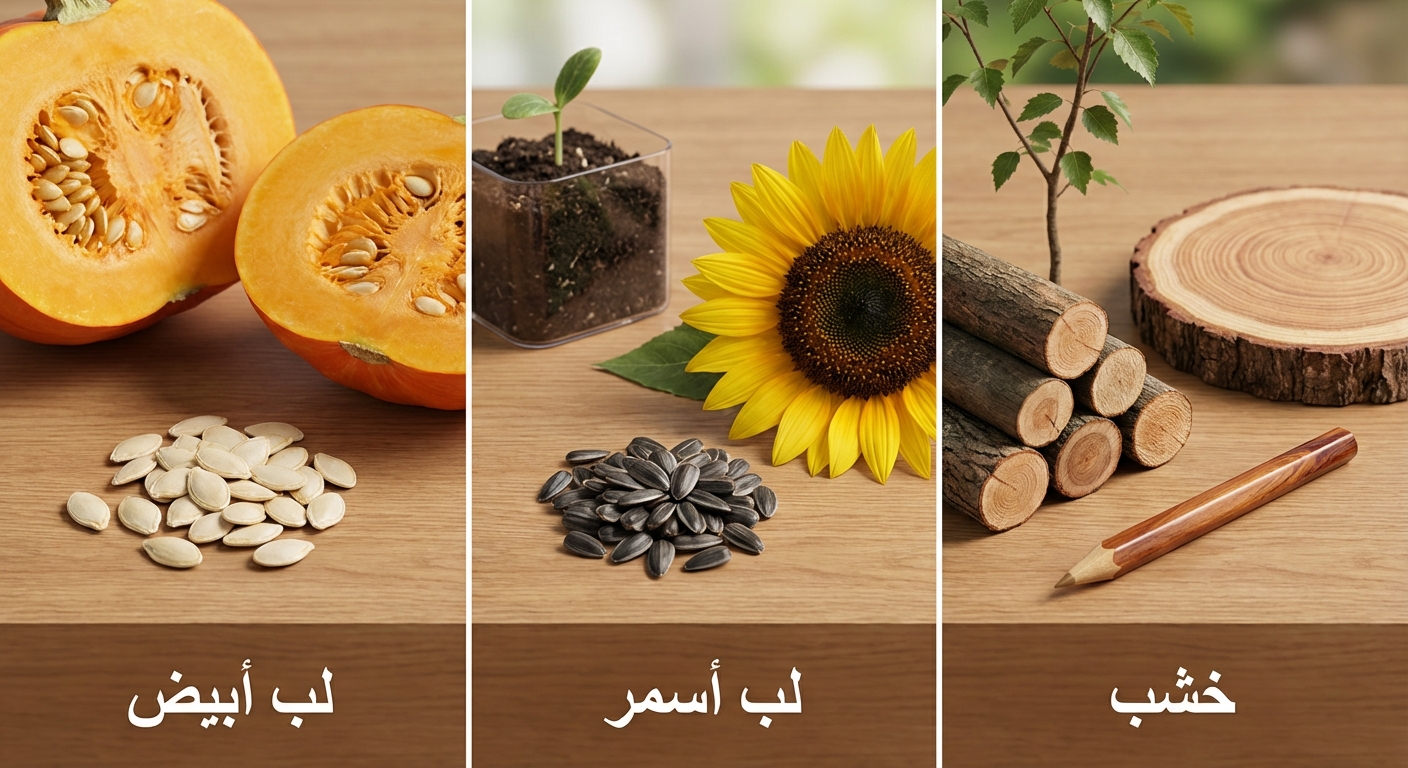 Exploring White Seeds, Black Seeds, and Wood: What's the Difference?