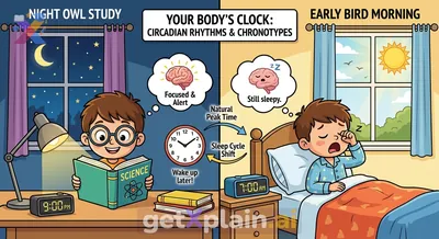 Why Do I Prefer Studying at Night and Waking Up Late?