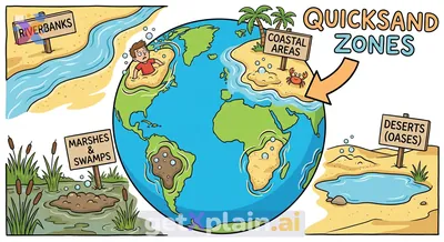 Where Can Quicksand Be Found Around the World?