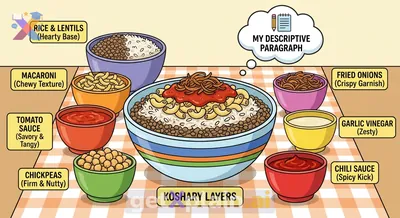 How Can We Describe the Egyptian Dish Koshary?