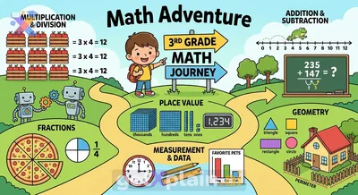 What Key Math Concepts Are Taught in 3rd Grade?