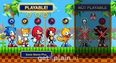 How to Play as Different Characters in Sonic Mania?