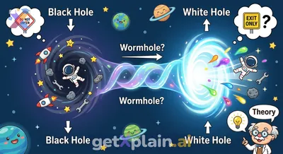 What Are White Holes and How Do They Compare to Black Holes?