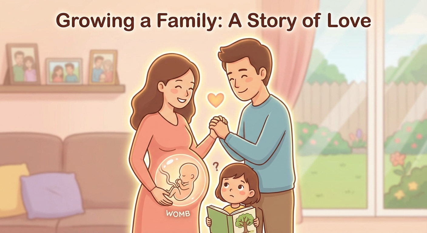 How Do Babies Grow and Families Begin with Love?
