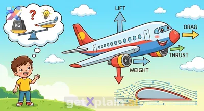How Do Heavy Airplanes Manage to Fly in the Sky?