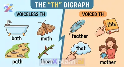 What Words Use the 'TH' Digraph and Its Sounds?