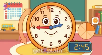 How Do We Read 'Quarter To' Time on a Clock?