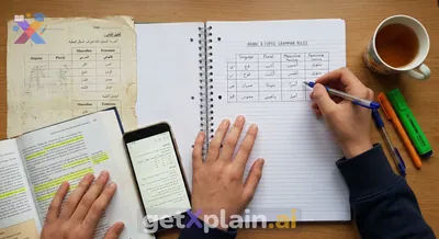 How Can We Organize Arabic and Coptic Grammar Rules?