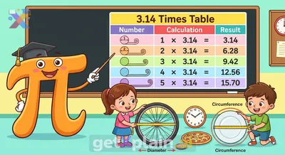 What is the 3.14 Multiplication Table?