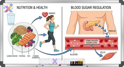 How Do Food and Nutrition Keep Our Bodies Healthy and Regulate Blood Sugar?