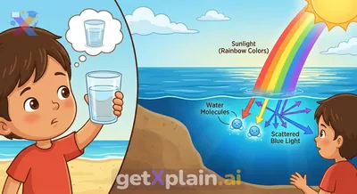 Why Does the Ocean Look Blue if Water is Clear?