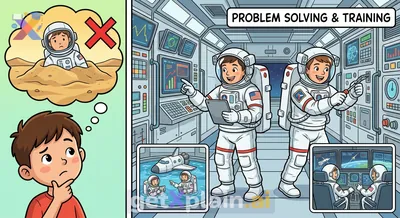 Astronauts Don't Bury Heads in Sand: Space Safety.