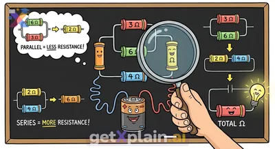How to Calculate Equivalent Resistance in a Combined Circuit?