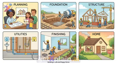 What Are the Main Steps in Building a House?