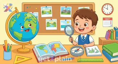 What is the First Social Studies Lesson for 1st Preparatory Grade (2027)?