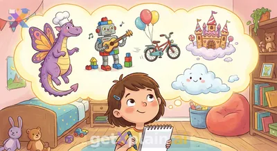 What wonderful imaginary things can you create?