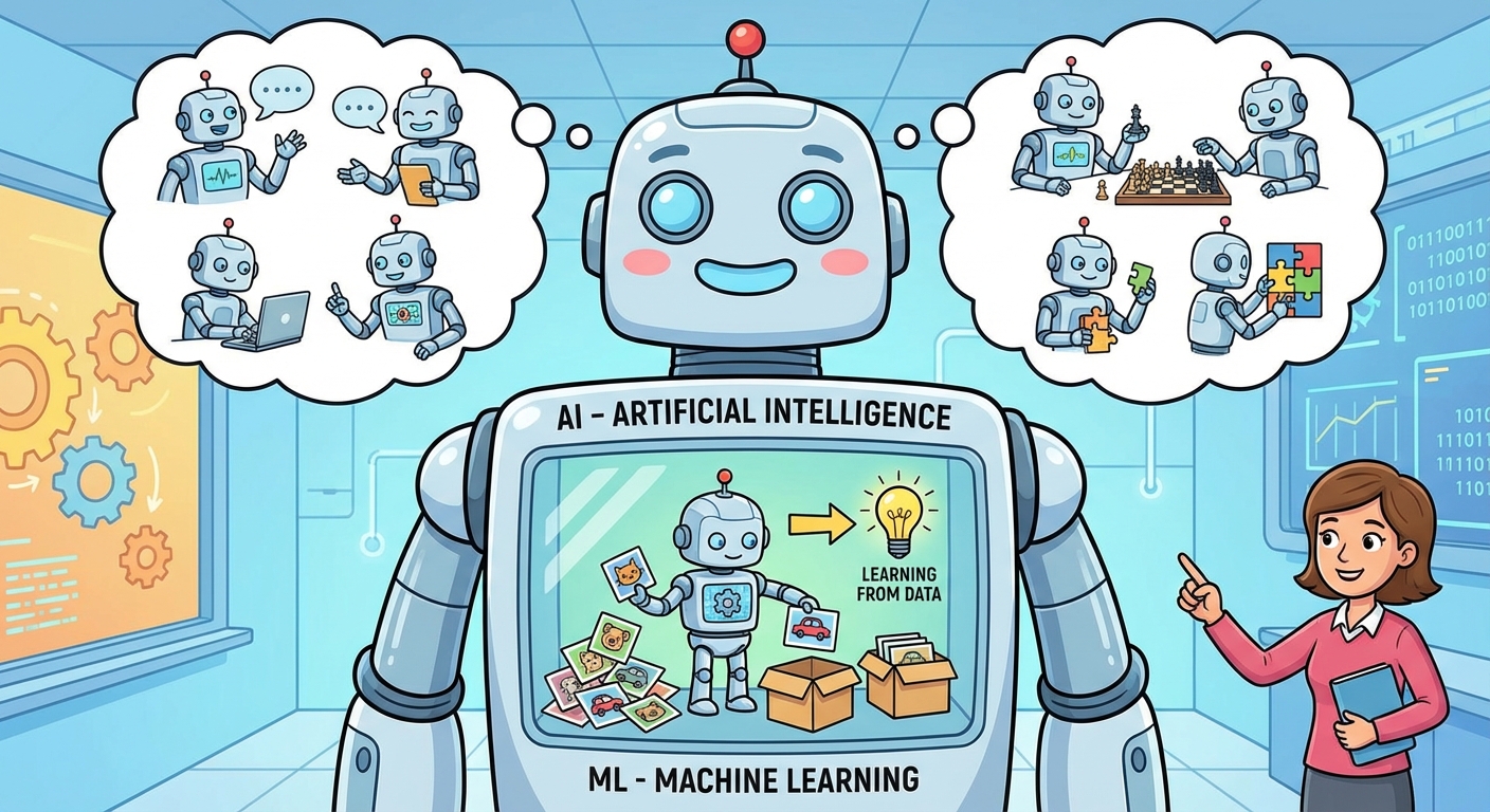 What's the Difference Between AI and Machine Learning?