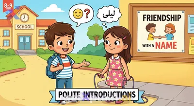 How Do We Politely Ask for Names and Introduce Ourselves?