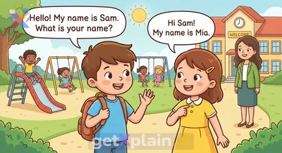 How do we politely ask someone's name?