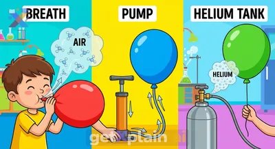 How Do We Fill a Balloon with Air?