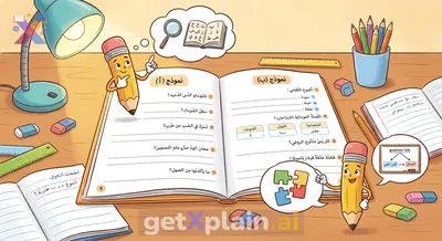 How to Solve Arabic Worksheet Assessments A and B?