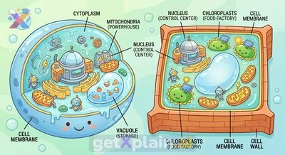 What Are the Amazing Tiny Parts Inside a Cell?