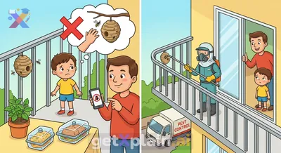 How to Safely Encourage Wasps to Leave Your Balcony?