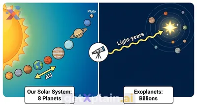 How Many Planets Exist and How Far Apart Are They?