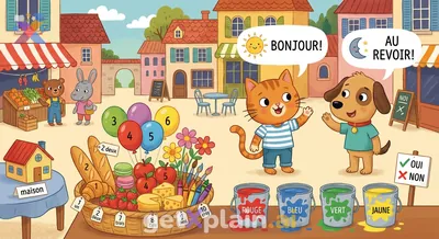 What are some fun and easy French words to learn?