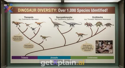 How Many Different Types of Dinosaurs Existed?