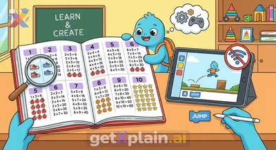 Easy Multiplication Tables and Offline Game Creation Apps?