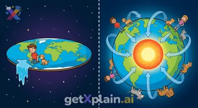 If Earth Were Flat, Why Wouldn't We Fall Off?