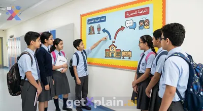 How Do We Communicate and Learn in Arabic?
