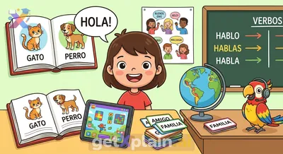 Is Learning Spanish Easy or Challenging for Kids?