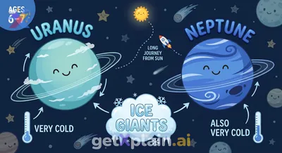 How are Neptune and Uranus Similar and Different?