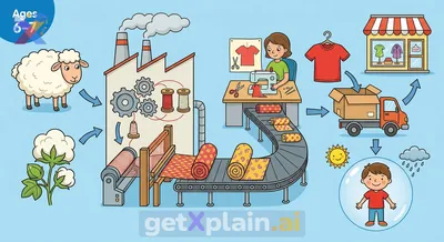 What is the Amazing Journey from Raw Materials to Our Clothes?