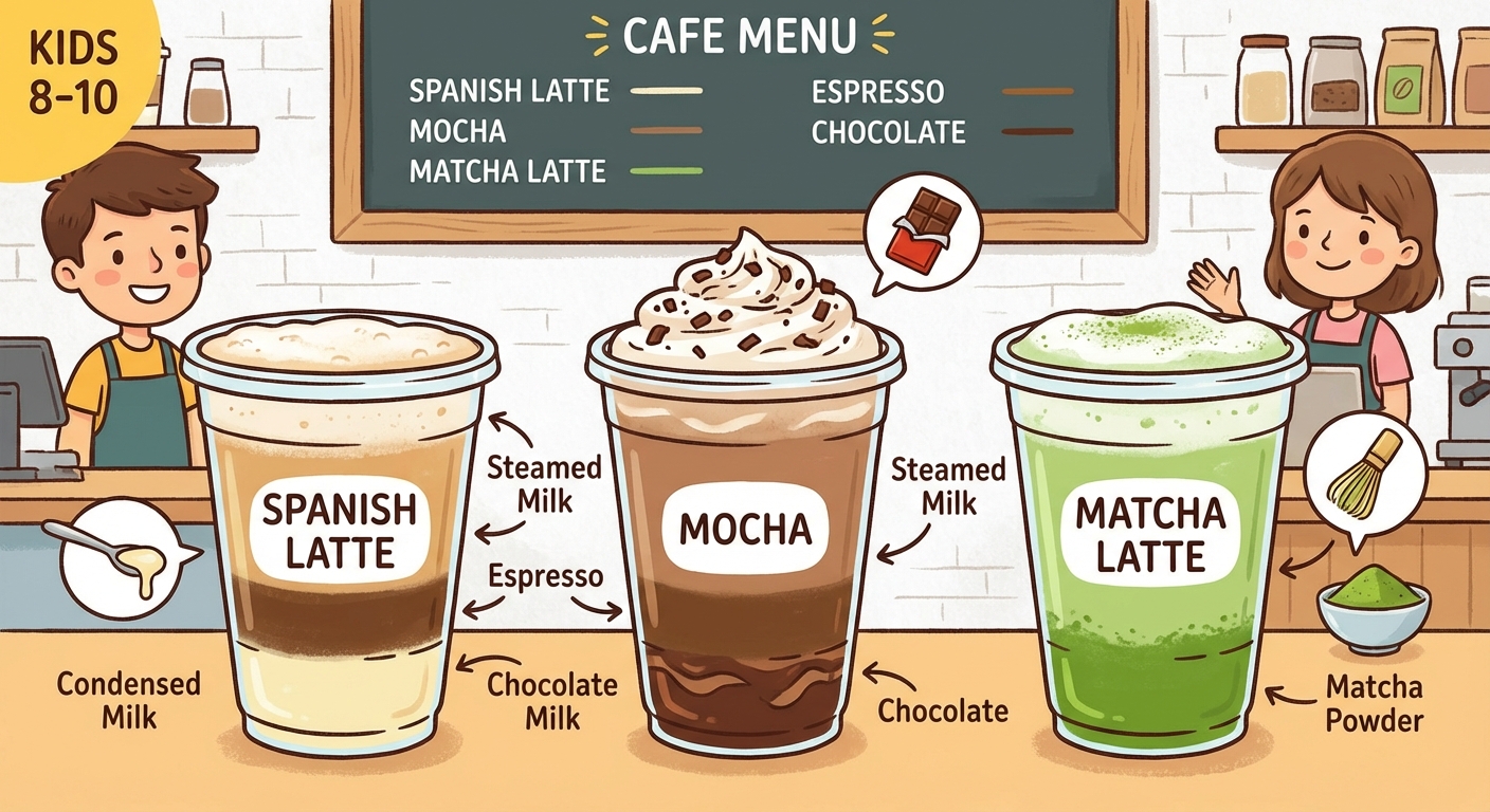 What Makes Coffee Shop Drinks Like Lattes and Mochas Different?